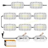 100ft LED Construction String Lights, 300W
