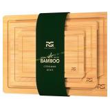 Bamboo Cutting Boards with Juices (3-Piece)