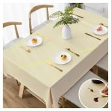 Rectangle Table Cloth 54" x 78" Beige