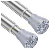 AIZESI 2pc Adjustable Spring Rods 17-26"