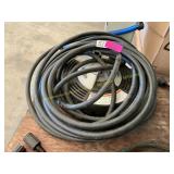 Pressure washer hose and cleaner