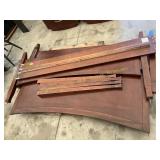 King size bed frame
