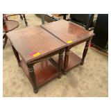 2 ct. end tables