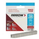 5 ct. Arrow T50 3/8 W x 1/2 L 18 Ga Staples 1000 p