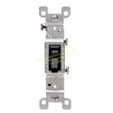 10 ct. Leviton 15A Single Pole Toggle Quiet Switch