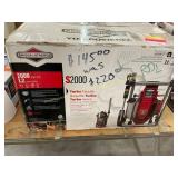 Briggs and Stratton s2000 power washer