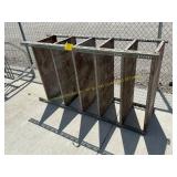 Metal shelf