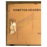 Hampton twin headboard