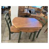 Table and 2 chairs