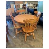 Table and 4 chairs