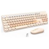 Wireless Keyboard & Mouse, 2.4G PC/Laptop
