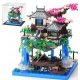 CAXIMSY Cherry Blossom Bonsai Set with Cover