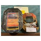 2012 Pokemon EX Tin w / Cards + Holos