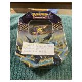 2012 Pokemon TCG Zekrom EX Tin w/ Cards + Halos