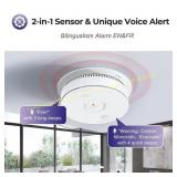 Hardwired Smoke & CO Detector (2-Pack)