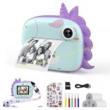 Kids Camera Instant Print, 32G Card (Green)