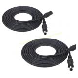 2pcs Pack 3m DC Plug Extension 5.5x2.5mm