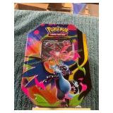 Pokemon EX Tin w/ EX Cards, Halos, Full Art