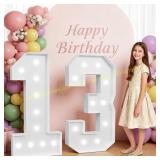Imprsv 4FT Marquee Numbers 13 for 13th