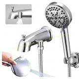 All Metal Bathtub Faucet with Diverter Chrome