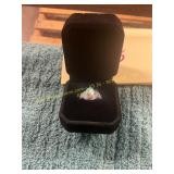 .925 Sterling Silver Rainbow Moonstone Ring Size 6