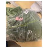 Olive Green Drapes, Size Unknown