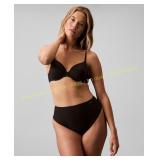 Calvin Klein Mesh Thong QF8165 - Black M