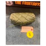 New Olive Green Vera Bradley Pencil Case