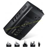 DOACE 220v-110v Voltage Converter 350W Black