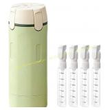 4-in-1 Travel Dispenser Kit, 4 x 30ML Green