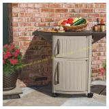 Suncast Serving Station Patio Cabinet