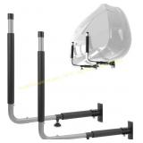 Roof Box Wall Mount Pair, Telescopic, 52 cm