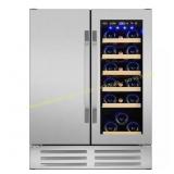 24 in Dual Zone Wine & Beverage Cooler