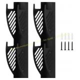 2 Pcs Jack Stands Wall Mounts, 16in Black