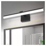 JUSHENG 23.6" 1-Light Black LED Vanity Bar