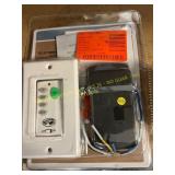 Wall Mount Universal Remote, 2ct Switches & Misc