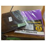 8x10 journal & 24pk Purple glitter card stock