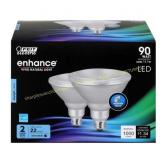 4ct Feit Enhance PAR38 LED Bulb Daylight 90W 2pk