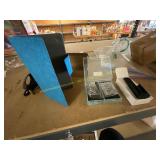 Tablet cover dog collar a slide in insert and pins