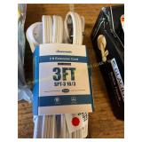 3  Extension Cord & Water Meter Valve