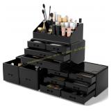 Readaeer 12-Drawer Makeup Organizer (Black)