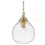 Ariella 1-Light Brushed Bronze Pendant