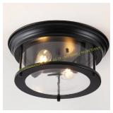 Jonathan Y Lauren 1-Light LED Flush Mount