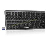 TECKNET Wireless Bluetooth Keyboard, Slim