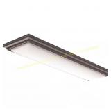 Lithonia Vanderlyn 4 ft Brown LED Flush Mount