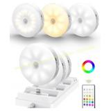 EZVALO 6-Pack Under Cabinet Lights with Motion, pl