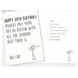 Birthday card, makeup brush, Apple Watch case, pla
