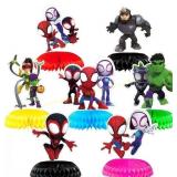 Spidey & Friends Honeycomb Table Centerpiece