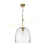 Owen 1-Light Glass Single Pendant Light
