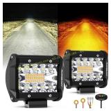 AUXBEAM LED Strobe Light Bar with Harness